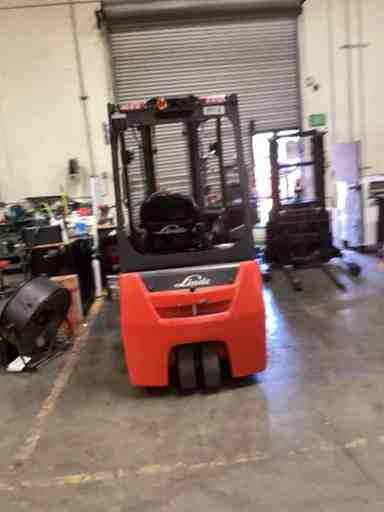 Used 2022 LINDE E18_346-20 Forklift – Electric Sit Down 3 Wheel, 3501 lb Capacity, 87” Mast, 398 Hours – $39709.05 – Anaheim - Thumbnail 4