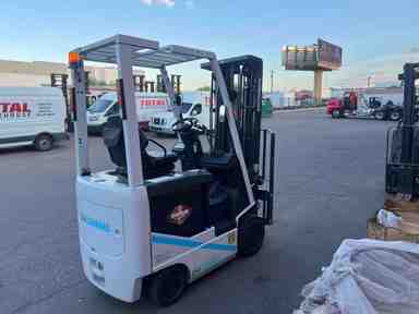 New 2022 NISSAN BXC30N Forklift – Electric Sit Down 4 Wheel, 3000 lb Capacity, 88” Mast, 1 Hours – $38550.00 – Phoenix - Thumbnail 1