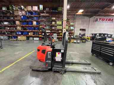 Used 2022 LINDE EWR30_1101-02-27X48 Forklift – Rider Jack, 6000 lb Capacity, 3” Mast, 2329 Hours – $12615.00 – Anaheim - Thumbnail 1