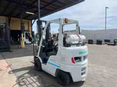 Used 2024 NISSAN AF50LP Forklift – LPG Pneumatic, 5000 lb Capacity, 88” Mast, 871 Hours – $36200.00 – Phoenix - Thumbnail 2