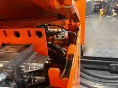 Used 2019 Hubtex MQ40_2125PU HUBTEX Forklift – Electric Multi-Directional Forklift , 9000 lb Capacity, 117” Mast, 978 Hours – $184500.00 – Phoenix - Thumbnail 3