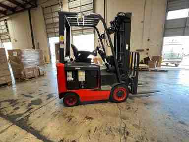 Used 2021 LINDE E25C_1347 Forklift – Electric Sit Down 4 Wheel, 5000 lb Capacity, 91” Mast, 768 Hours – $41500.00 – Anaheim - Thumbnail 4