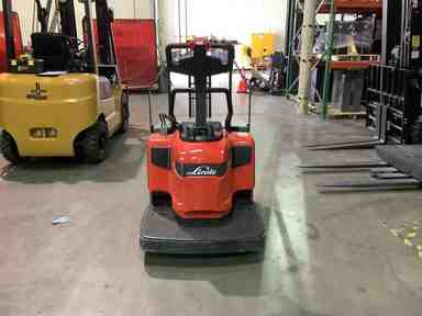 Used 2021 LINDE EWR30_1101-02-27X96-PS Forklift – Double Rider Jack, 6000 lb Capacity, 3” Mast, 380.5 Hours – $25854.00 – Anaheim - Thumbnail 4