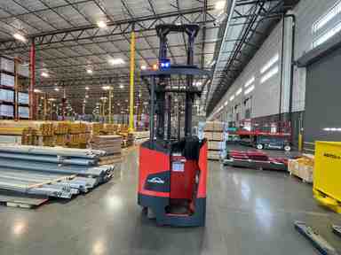 Used 2022 LINDE R22SX_5195 Forklift – Stand Up Reach, 4500 lb Capacity, 149” Mast, 3055 Hours – $34500.00 – Phoenix - Thumbnail 3