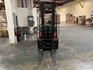 Used 2021 LINDE E18_346-20 Forklift – Electric Sit Down 3 Wheel, 3500 lb Capacity, 91” Mast, 2026 Hours – $27500.00 – Anaheim - Thumbnail 3