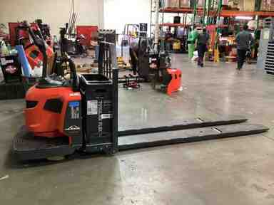 Used 2022 LINDE EWR30_1101-02-27X96-PS Forklift – Double Rider Jack, 6000 lb Capacity, 3” Mast, 610 Hours – $17522.00 – Las Vegas - Thumbnail 2
