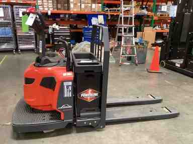 Used 2022 LINDE EWR30_1101-02-27X48-PS Forklift – Rider Jack, 6000 lb Capacity, 3” Mast, 1087 Hours – $9900.00 – Anaheim - Thumbnail 1