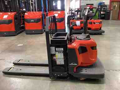 Used 2022 LINDE EWR30_1101-02-27X48-PS Forklift – Rider Jack, 6000 lb Capacity, 3” Mast, 1087 Hours – $9900.00 – Anaheim - Thumbnail 2