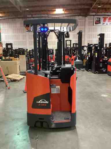 Used 2022 LINDE E18S_1346-20 Forklift – Electric Stand Up Counterbalance, 3500 lb Capacity, 91.5” Mast, 1555 Hours – $32500.00 – Hawaii, Waipahu - Thumbnail 4