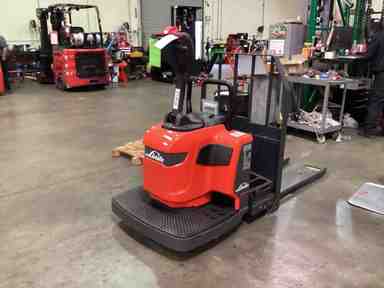 Used 2022 LINDE EWR30_1101-02-27X48 Forklift – Rider Jack, 6000 lb Capacity, 3” Mast, 2070.6 Hours – $8180.00 – Anaheim - Thumbnail 1