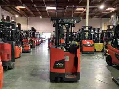Used 2022 LINDE E18S_1346-20 Forklift – Electric Stand Up Counterbalance, 3500 lb Capacity, 88” Mast, 2596.6 Hours – $42500.00 – Anaheim - Thumbnail 4