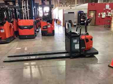 Used 2022 LINDE EWR30_1101-02-27X96-PS Forklift – Double Rider Jack, 6000 lb Capacity, 3” Mast, 72.9 Hours – $18216.00 – Anaheim - Thumbnail 2