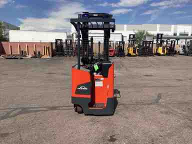 Used 2022 LINDE R17SX_5195 Forklift – Stand Up Reach, 3500 lb Capacity, 107” Mast, 1308 Hours – $31500.00 – Phoenix - Thumbnail 3