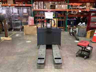 Used 2022 LINDE EWR30_1101-02-27X48-PS Forklift – Rider Jack, 6000 lb Capacity, 3” Mast, 634.5 Hours – $11500.00 – Anaheim - Thumbnail 1