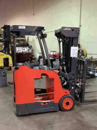 Used 2022 LINDE E20S_1346-20 Forklift – Electric Stand Up Counterbalance, 4000 lb Capacity, 89” Mast, 1810 Hours – $39500.00 – Anaheim - Thumbnail 2