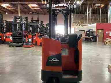 Used 2022 LINDE E18S_1346-20 Forklift – Electric Stand Up Counterbalance, 3500 lb Capacity, 88” Mast, 2268 Hours – $29500.00 – Anaheim - Thumbnail 2