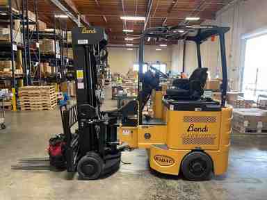 Used 2022 BENDI B30AC Forklift – VNA, 3000 lb Capacity, 89” Mast, 3459.8 Hours – $74500.00 – Anaheim - Thumbnail 2