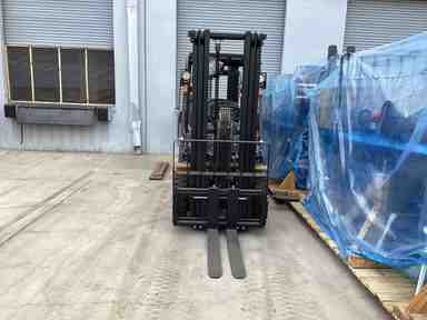 Demo 2022 BIG JOE LPE-50_80V Forklift – Lithium Electric Pneumatic, 5000 lb Capacity, 87” Mast, 194 Hours – $38985.00 – Anaheim - Thumbnail 3