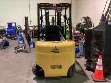 Demo 2023 BIG JOE LPE-50_80V Forklift – Lithium Electric Pneumatic, 5000 lb Capacity, 90” Mast, 51 Hours – $38985.00 – Phoenix - Thumbnail 4