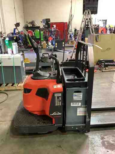 Used 2022 LINDE EWR30_1101-02-27X48 Forklift – Rider Jack, 6000 lb Capacity, 3” Mast, 14.7 Hours – $24500.00 – Anaheim - Thumbnail 4