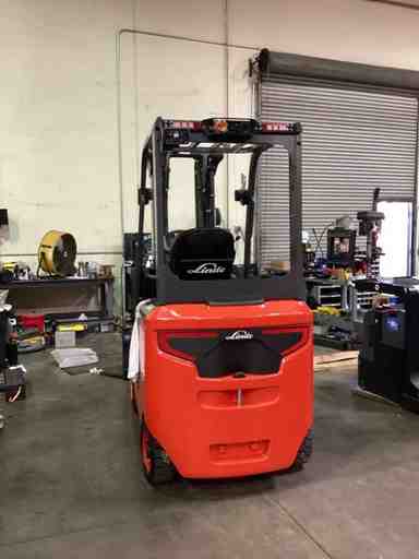 Used 2022 LINDE E25C_1347 Forklift – Electric Sit Down 4 Wheel, 5000 lb Capacity, 91” Mast, 1261 Hours – $37500.00 – Salt Lake City - Thumbnail 2