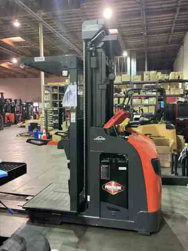 Used 2022 LINDE V15P_1355 Forklift – Electric Order Picker, 3000 lb Capacity, 107” Mast, 689.3 Hours – $54985.00 – Anaheim - Thumbnail 3