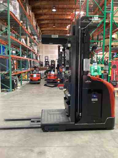 Used 2022 LINDE V15P_1355 Forklift – Electric Order Picker, 3000 lb Capacity, 107” Mast, 842 Hours – $29500.00 – Salt Lake City - Thumbnail 3