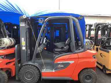 Used 2023 BIG JOE LPE-60_80V Forklift – Lithium Electric Pneumatic, 6000 lb Capacity, 89” Mast, 94 Hours – $34250.00 – Anaheim - Thumbnail 1