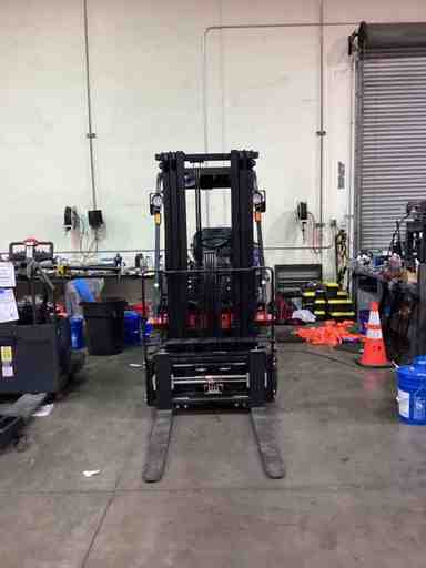 Used 2022 BIG JOE LPE-50_80V Forklift – Lithium Electric Pneumatic, 5000 lb Capacity, 87.5” Mast, 2490 Hours – $34500.00 – Anaheim - Thumbnail 2
