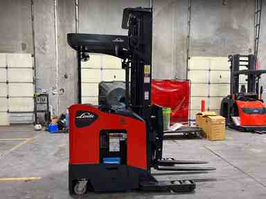 Used 2022 LINDE R17SX_5195 Forklift – Stand Up Reach, 3500 lb Capacity, 113” Mast, 678 Hours – $46500.00 – Phoenix - Thumbnail 3