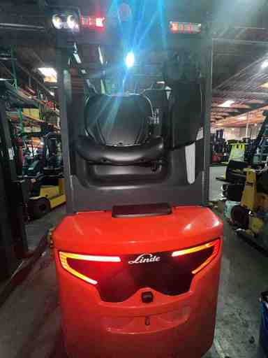 Used 2022 LINDE E32CL_1347 Forklift – Electric Sit Down 4 Wheel, 6500 lb Capacity, 91” Mast, 1461 Hours – $34500.00 – Anaheim - Thumbnail 3