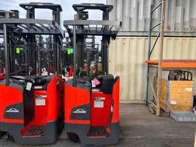 Used 2022 LINDE R17SX_5195 Forklift – Stand Up Reach, 3500 lb Capacity, 119” Mast, 3240 Hours – $33200.00 – Phoenix - Thumbnail 2
