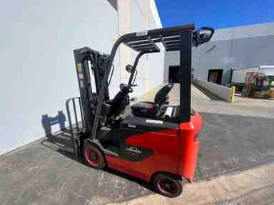 Used 2022 LINDE E25C_1347 Forklift – Electric Sit Down 4 Wheel, 5000 lb Capacity, 91” Mast, 1748.7 Hours – $37500.00 – Anaheim - Thumbnail 4