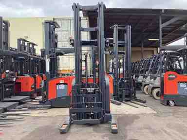 Used 2022 LINDE R17SX_5195 Forklift – Stand Up Reach, 3500 lb Capacity, 131” Mast, 1088 Hours – $42500.00 – Phoenix - Thumbnail 2