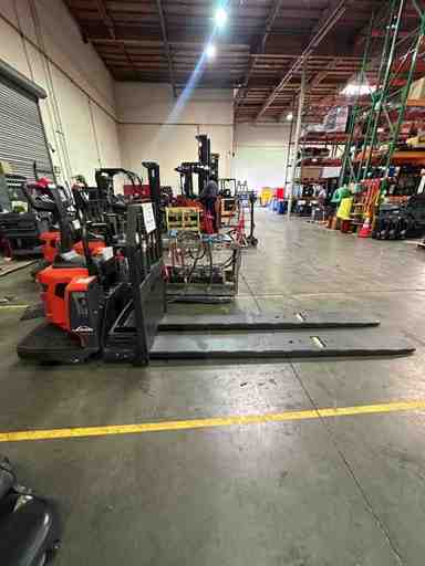 New 2022 LINDE EWR40_1101-02-27X96-PS Forklift – Double Rider Jack, 4000 lb Capacity, 3” Mast, 509 Hours – $18650.00 – Anaheim - Thumbnail 1
