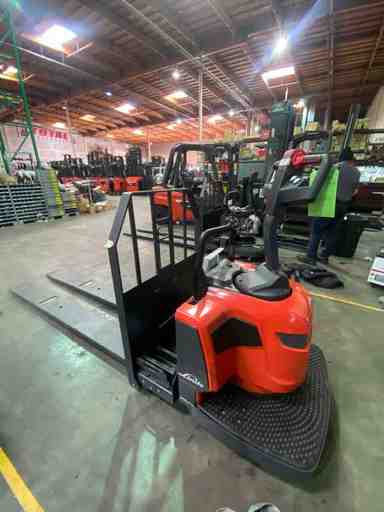 New 2022 LINDE EWR40_1101-02-27X96-PS Forklift – Double Rider Jack, 8000 lb Capacity, 3” Mast, 1 Hours – $18650.00 – Anaheim - Thumbnail 2