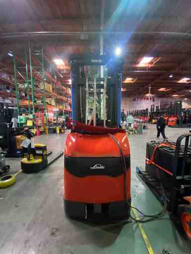 Used 2022 LINDE V15P_5215 Forklift – Electric Order Picker, 3000 lb Capacity, 107” Mast, 1458.9 Hours – $50225.00 – Anaheim - Thumbnail 1