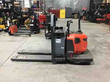 Used 2021 LINDE EWR30_1101-02-27X48 Forklift – Rider Jack, 6000 lb Capacity, 3” Mast, 397.8 Hours – $11373.60 – Anaheim - Thumbnail 3