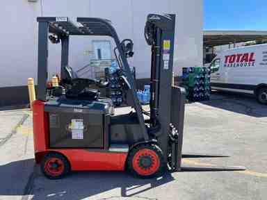 Used 2022 LINDE E25C_1347-FT Forklift – Electric Sit Down 4 Wheel, 5000 lb Capacity, 91” Mast, 927.8 Hours – $35400.00 – Anaheim - Thumbnail 2