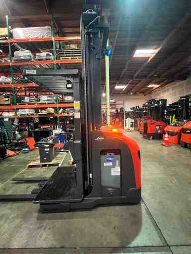 Used 2022 LINDE V15P_1355 Forklift – Electric Order Picker, 3000 lb Capacity, 128” Mast, 1383 Hours – $42900.00 – Salt Lake City - Thumbnail 4