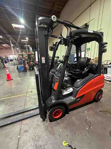 Used 2023 LINDE H20T_391 Forklift – LPG Pneumatic, 4000 lb Capacity, 89.5” Mast, 2118.8 Hours – $33500.00 – Anaheim - Thumbnail 2