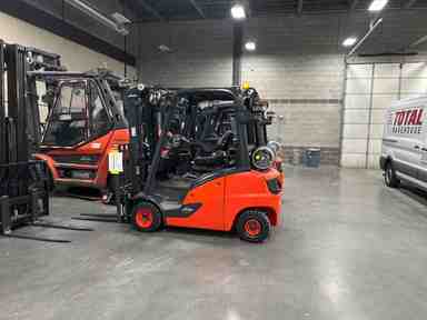 Used 2023 LINDE H20T_391 Forklift – LPG Pneumatic, 4000 lb Capacity, 86” Mast, 1158 Hours – $29500.00 – Salt Lake City - Thumbnail 1