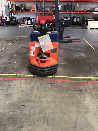 Used 2013 TOYOTA 7HBW23 Forklift – Walkie Jack, 4500 lb Capacity, ” Mast, 9222 Hours – $2400.00 – Anaheim - Thumbnail 3