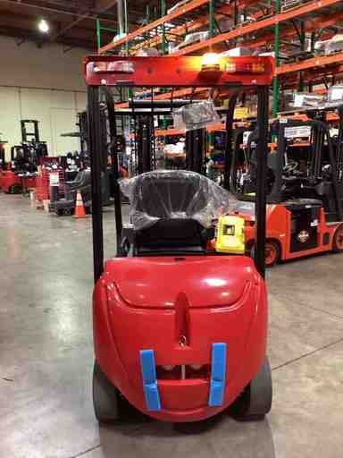 Demo 2023 BIG JOE LXE-50_80V Forklift – Electric Sit Down 4 Wheel, 5000 lb Capacity, 83” Mast, 67 Hours – $45400.00 – Phoenix - Thumbnail 1