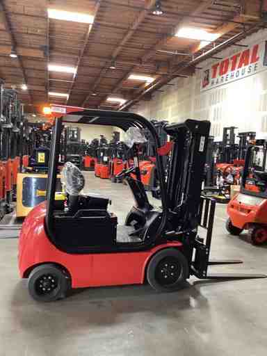 Used 2023 BIG JOE LXE-50_80V Forklift – Electric Sit Down 4 Wheel, 5000 lb Capacity, 83” Mast, 1099 Hours – $39500.00 – Phoenix - Thumbnail 1