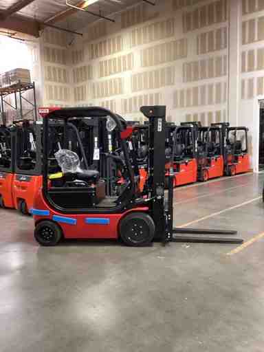 Used 2023 BIG JOE LXE-50_80V Forklift – Electric Sit Down 4 Wheel, 5000 lb Capacity, 83” Mast, 773 Hours – $45400.00 – Phoenix - Thumbnail 1