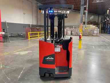 Used 2022 LINDE E20S_1346-20 Forklift – Electric Stand Up Counterbalance, 4000 lb Capacity, 89” Mast, 1146.9 Hours – $39500.00 – Riverside, CA - Thumbnail 4