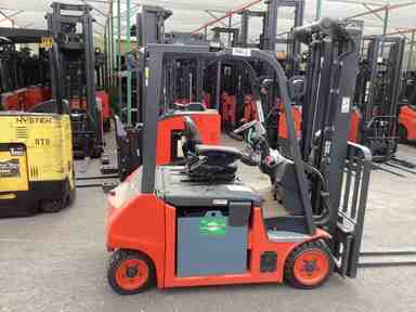 Used 2022 LINDE E204WC_346-20 Forklift – Electric Sit Down 4 Wheel, 4000 lb Capacity, 91” Mast, 1260 Hours – $49682.74 – Phoenix - Thumbnail 2