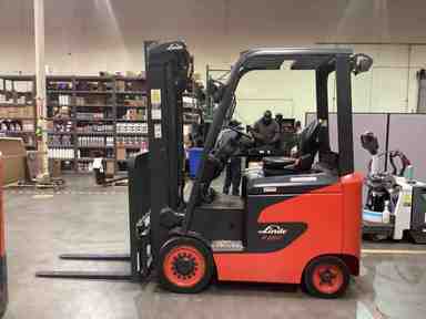 Used 2022 LINDE E25C_1347 Forklift – Electric Sit Down 4 Wheel, 5000 lb Capacity, 91” Mast, 1748.7 Hours – $37500.00 – Anaheim - Thumbnail 1
