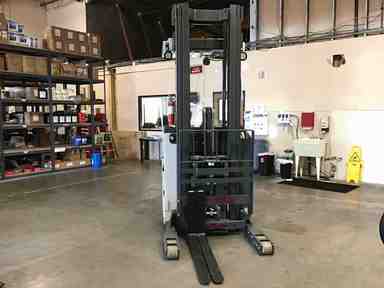 Used 2019 NISSAN SRX35N Forklift – Stand Up Reach, 3500 lb Capacity, 107” Mast, 2590 Hours – $32500.00 – Hawaii, Waipahu - Thumbnail 1